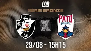 Final | Série Bronze | LDB 2024 | Vasco/Tijuca x Pato Basquete | 29/08/2024 | Ao vivo e com imagens
