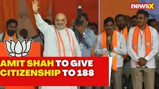 CAA Rollout | Amit Shah To Grant Indian Citizenship To 188 Pakistani Hindus In Gujarat | NewsX