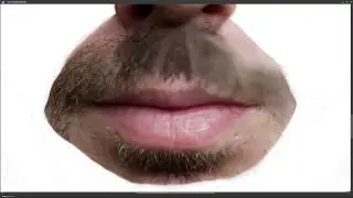 PART 122: MOUTH &middot; SELF PORTRAIT &middot; DIGITAL PAINTING
