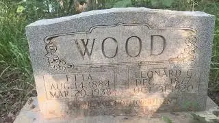 Hike to Wood cemetery in Hardin County TN