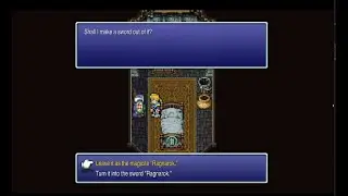 Final Fantasy 6: Locke's Treasure hunting put to the test! Ragnarok: Magicite or Sword.