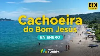 Cachoeira do Bom Jesus en enero 4k