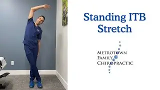 Standing ITB Stretch - Metrotown Family Chiropractic