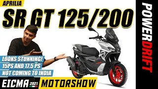 Aprilia SR GT 125 & 200 | The Real SXRs? | EICMA 2021 | PowerDrift