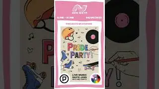 QUEER SKATE MANCHESTER PRIDE PARTY! #shorts