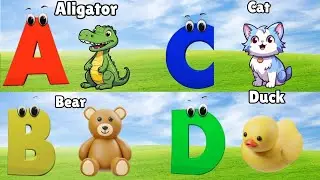 Alphabet Animals Song | Learn the ABC Alphabet Animals Song for Kids | ABC Alphabet Phonics Song