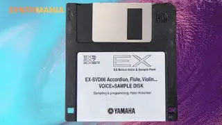Yamaha EX-SVD06 Accordion, Flute, Violin    VOICE+SAMPLE DISK demos