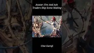 Avatar: Fire and Ash Traders Ship Scene Making #avatar #behindthescenes