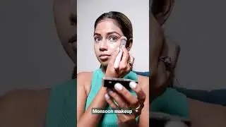 monsoon makeup #shorts #youtubeshorts #makeup #monsoonmakeup #makeuptips