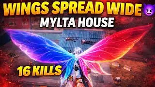 🔥 16 KILLS CHICKEN DINNER 😱 | Mylta Squad House Madness! | PUBG MOBILE