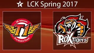 [LoL VODs] SKT vs ROX @Map1 | LCK Spring 2017 (24.01.2017)