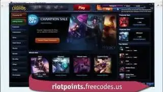 How to Get Free League of Legends Riot Points Online! [Glitch Found in 2015]