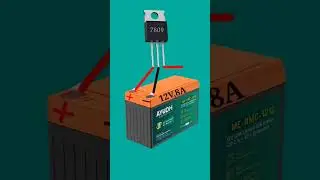 7809 voltage regulator circuit  //7809 voltage regulator circuit diagram #shortvideo