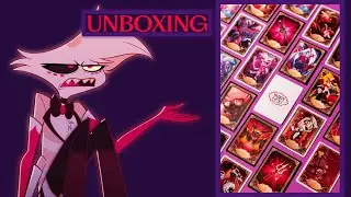 Unboxing HAZBIN HOTEL Trading Cards!