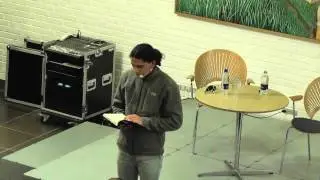 Yahya Hassan opl&aelig;ser Digtet Barndom