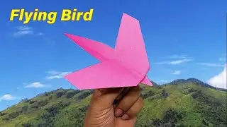 How to Make a Paper Airplane Fly Like a Bird - Easy Paper Plane