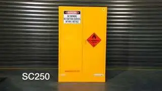 250L Flammable Liquid Storage Cabinet: SC250