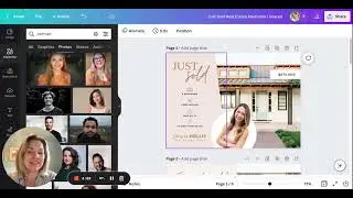 Updating Just Sold Real Estate Postcards in Canva