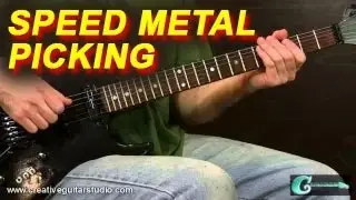 RHYTHM GUITAR: Picking Hand Ideas for Speed Metal