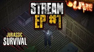 RAIDING AI BASES #1 - Jurassic Survival LIVESTREAM