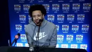 Cade Cunningham reflects on Rising Stars game in press conference! All Star Weekend! ⭐️