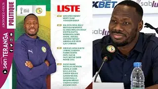 Publication officielle de la liste des joueurs du S&eacute;n&eacute;gal pour la Can Maroc 2025