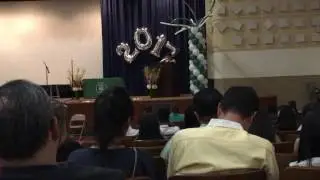 Amy's Lab MS Graduation Speech