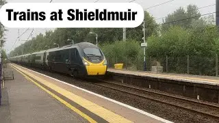 Trains at Shieldmuir, West Coast Mainline , Scotland  #trainspotting #ukrailways #wcml #trains