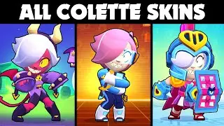 EVERY COLETTE SKIN | Brawl Stars Skin Spotlight