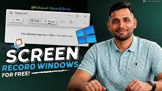 How to Record Screen for Free on Any Windows PC Without Installing Any Software (2026) No Watermark