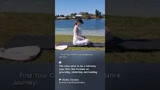 Yoga for Core Strength & Balance | Crow Pose Prep Flow- TEASER #yogaflow #yogapose