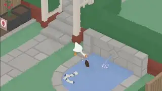 A goose does the washing ￼￼￼| untitled goose game #3￼