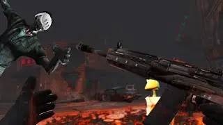 Играю в Call of Duty Zombies в VR!!!