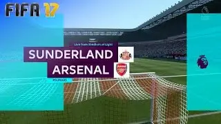 FIFA 17 - Sunderland vs. Arsenal @ Stadium of Light