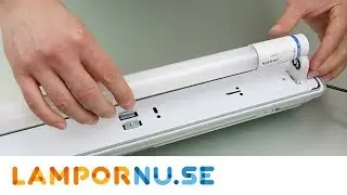 Hur byter du dina gamla T8 lysr&ouml;r f&ouml;r LED r&ouml;r i en armatur med en konventionell drivdon