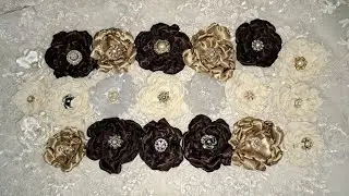 DIY Fabric Flowers 🌼 (Burning Method) Craft with Me💕