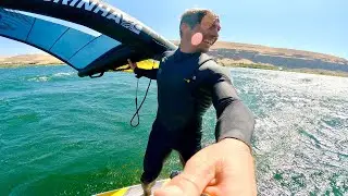 She Left me so I went Wing Foiling in the Wind Sports Capital of the Country // Terra Tula