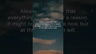 Everything Happens for a reason #shorts #life #reason