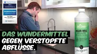 Die L&ouml;sung gegen einen verstopften Abfluss | Leistungsstarker Rohrreiniger | HAAR-WEG ABFLUSSFREI