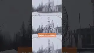 Выпал снег летом. Настоящая якутская зима