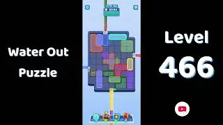 Water Out Puzzle Level 466 Walkthrough 💧 | Step-by-Step Solution | SolutionGuruji