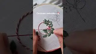 ✨ JOY &ndash; Christmas Embroidery Pattern for Cozy Holiday Stitching! #embroidery #tutorial #christmas