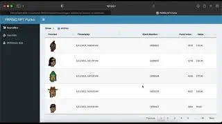 PARSIQ CryptoPunks Offers and Bids Tracking Dashboard