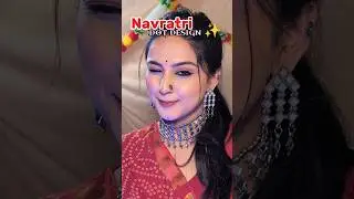 Navratri dot design tutorial ✨ #navratri #navratrispecial #beautytiips #makeuptips #navratridotdegin