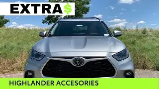 2021 Toyota Highlander 6 Accessories, which will you chose?