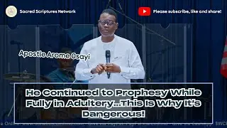 Why Spiritual Gifts Can Function Even When Character Fails || Apostle Arome Osayi