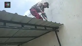 15 x 12 ka tin shed kitne me bnega 