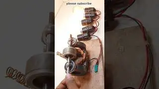 How to make free energy generator with magnet and big motor coil at home