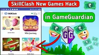 How to SkillClash New Games in GameGuardian 🤩 | bottle shoot game hack kaise kare