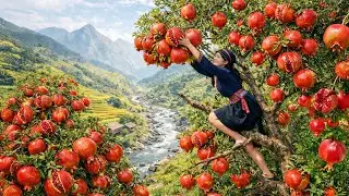 Harvesting 777+ Rare Pomegranates On High for Sale | You Won't Believe Until Watching...